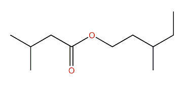 3-Methylpentyl 3-methylbutanoate